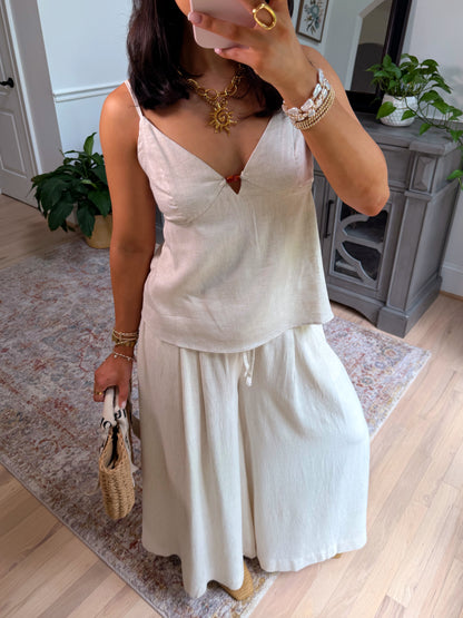 Saltwater Linen Top