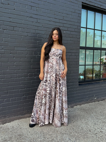 Leopard Maxi Dress