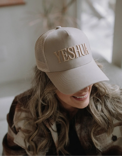 ‘YESHUA’ Embroidered Trucker Hat