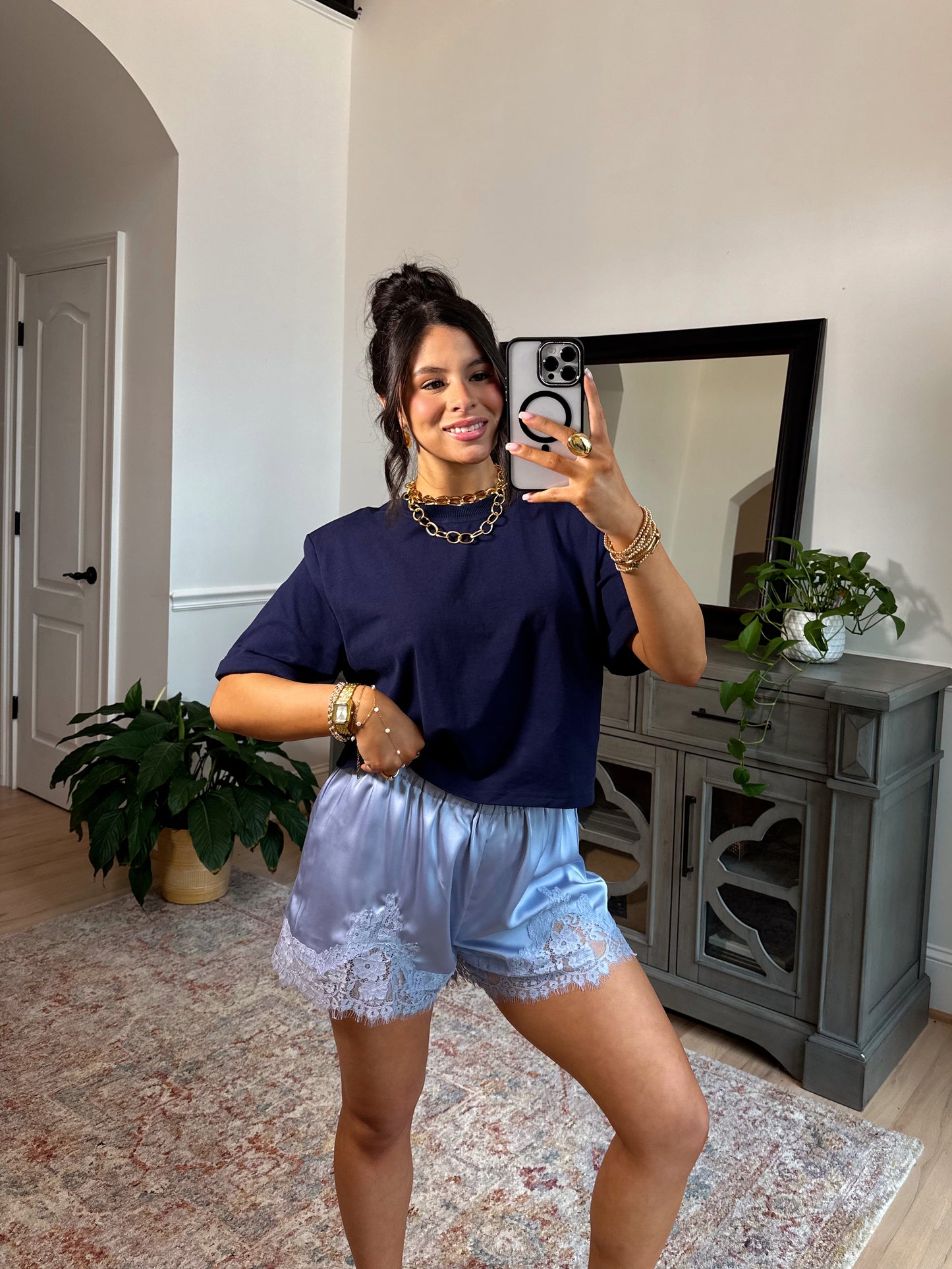 It Girl Staple Tee (Navy)
