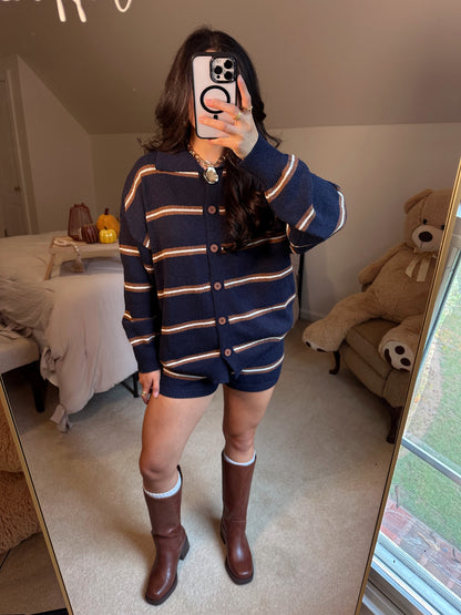 Midnight Mocha Knit Set