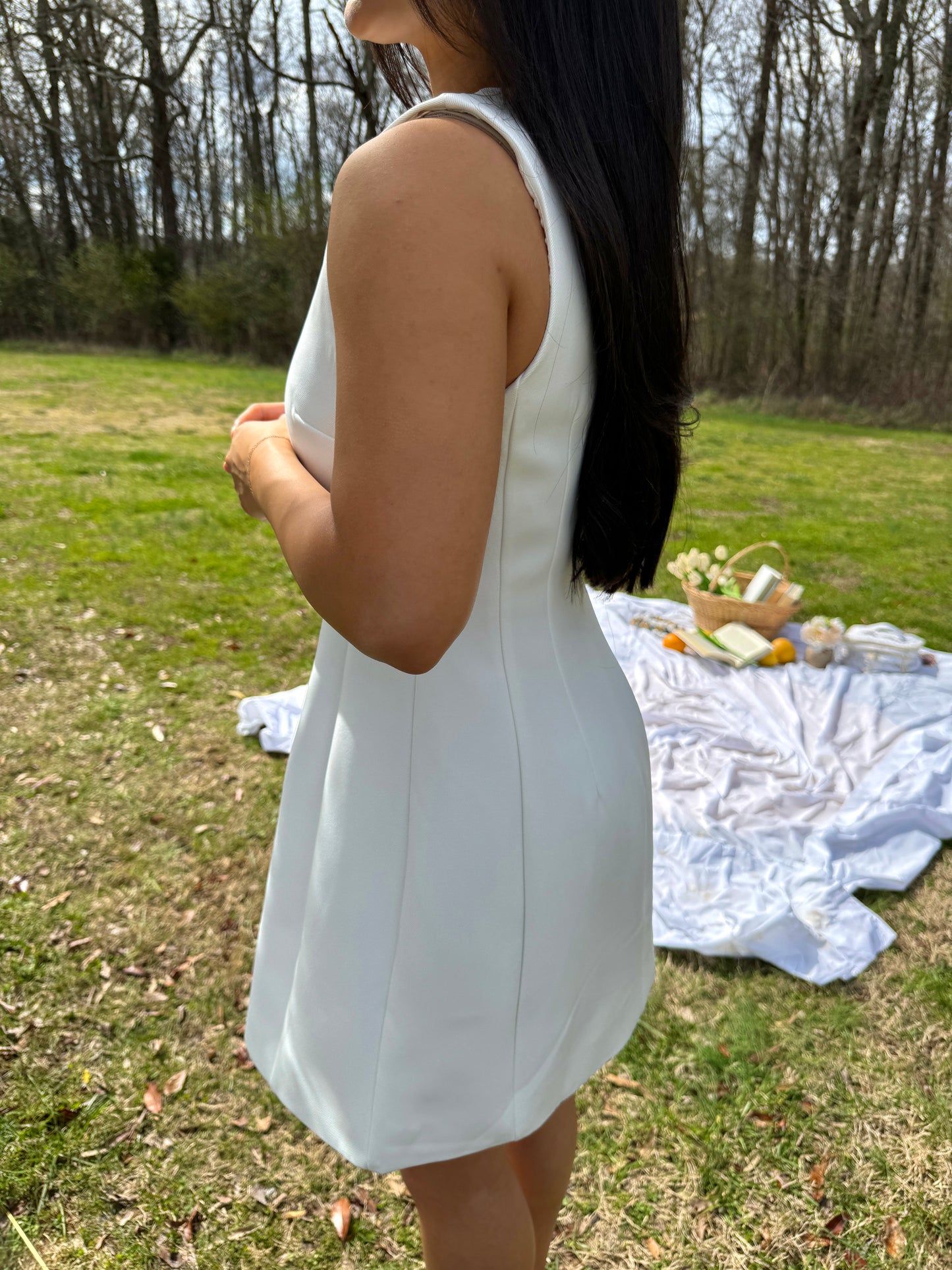 White Swan Dress