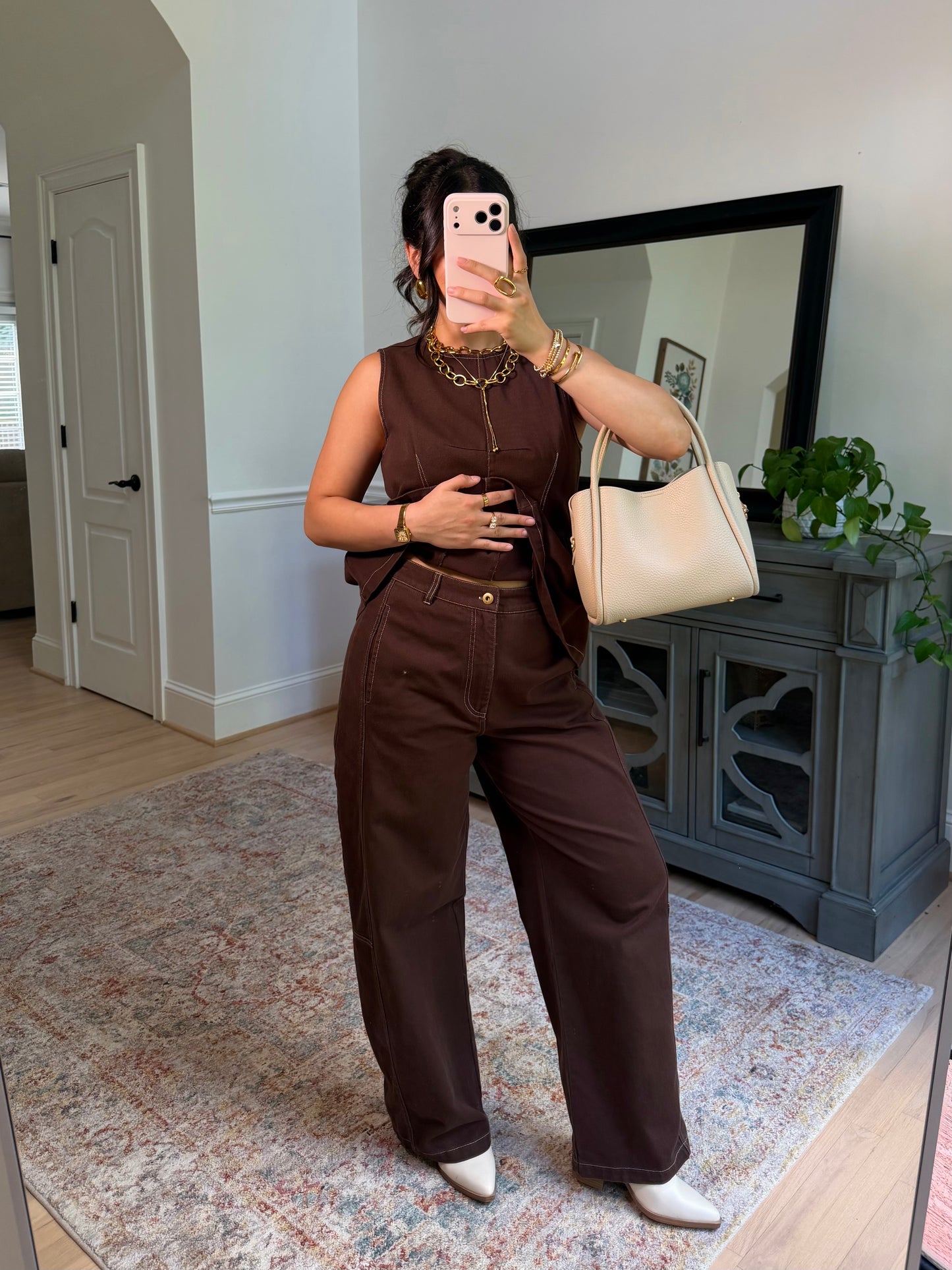 Espresso Date Pants