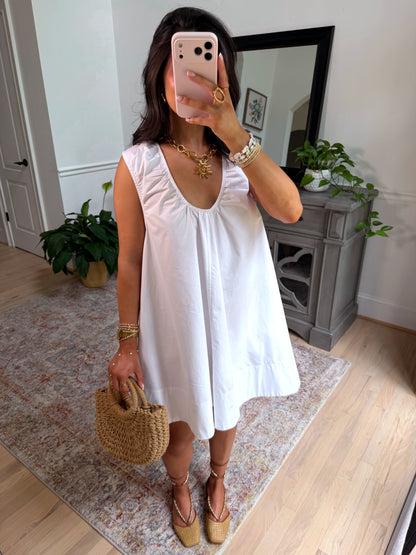 Coconut Flowy Dress