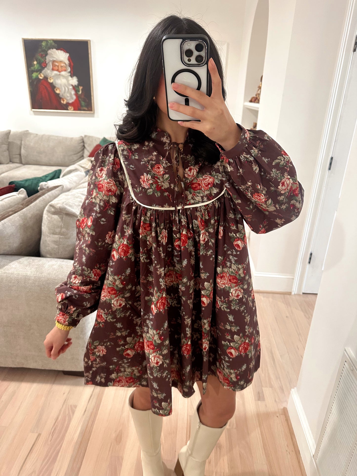 The Enchanted Floral Dress