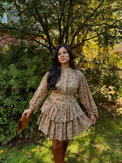 Thankful & Thriving Tiered Dress