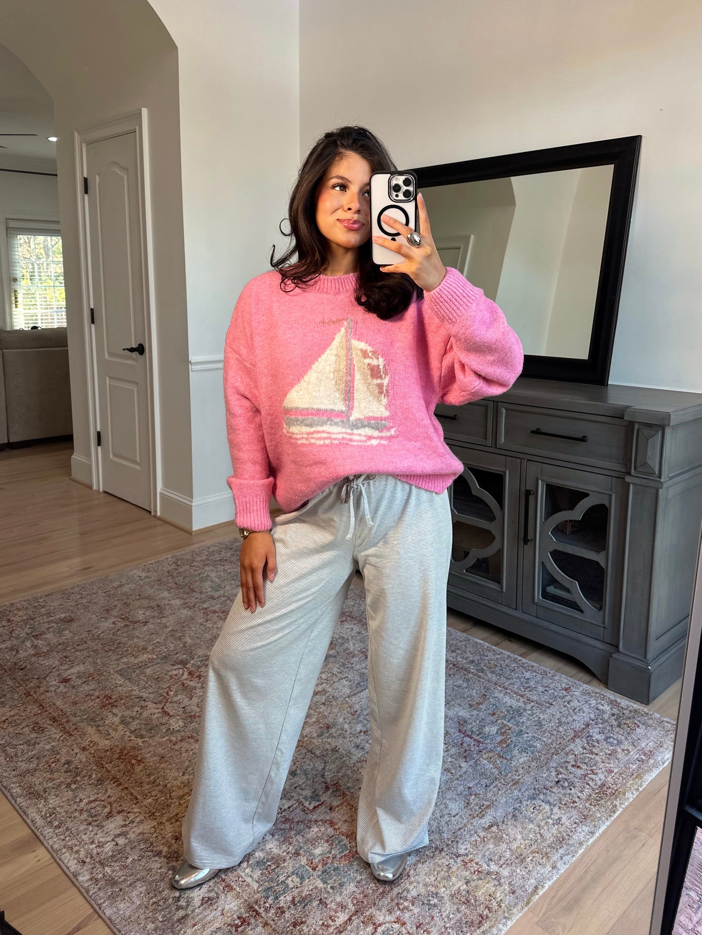 Cloud Nine Striped Lounge Pants