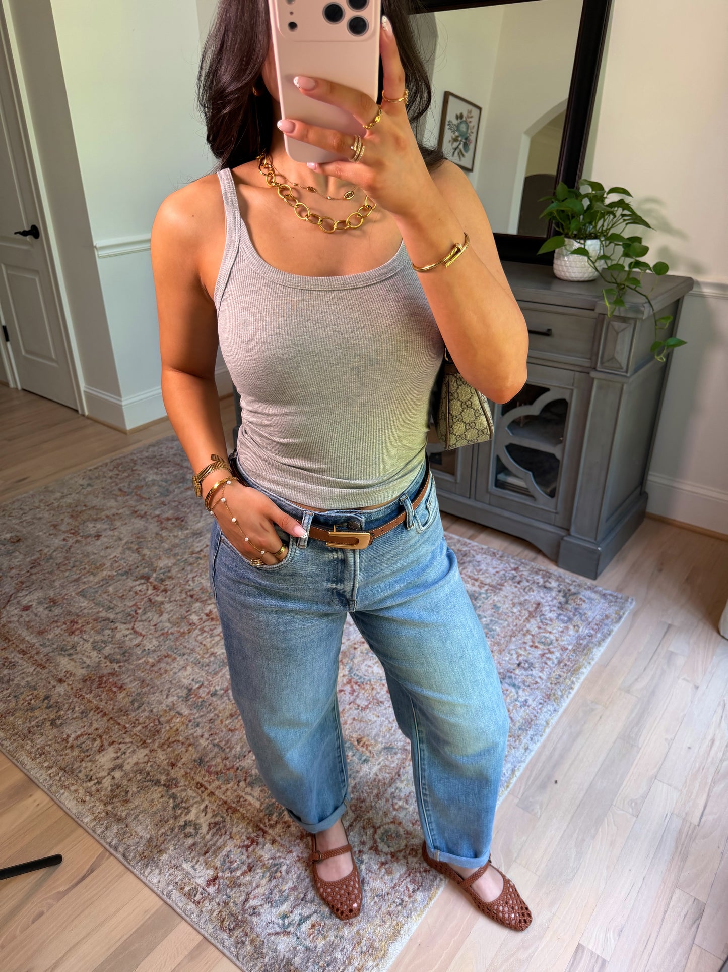 Refined Everyday Grey Tank