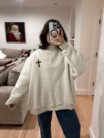 JESUS SAVES Reversible Mockneck