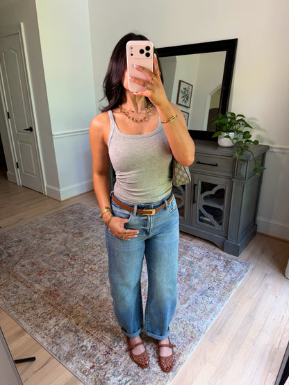 Refined Everyday Grey Tank