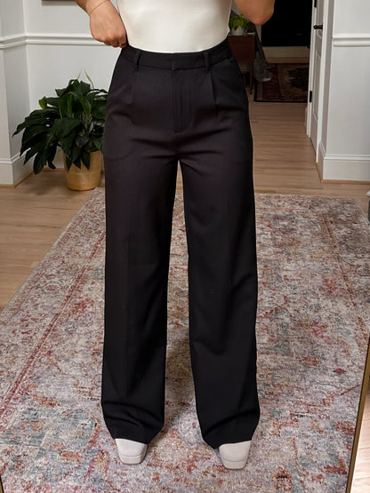 Black Blazer & Trouser Set