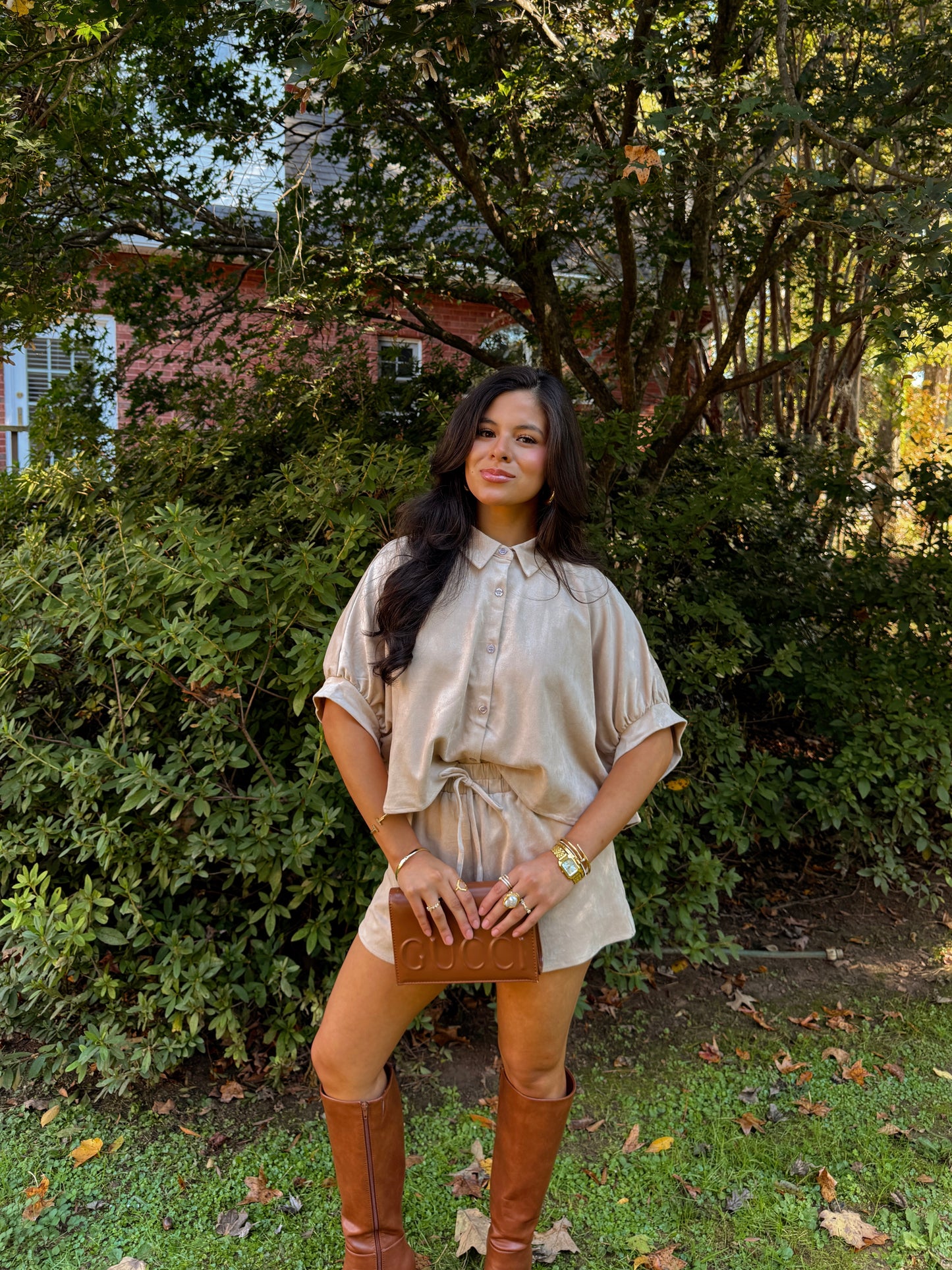 Here For Seconds Suede Set