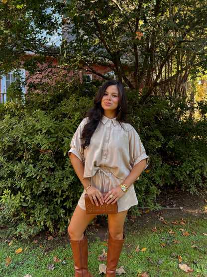 Here For Seconds Suede Set