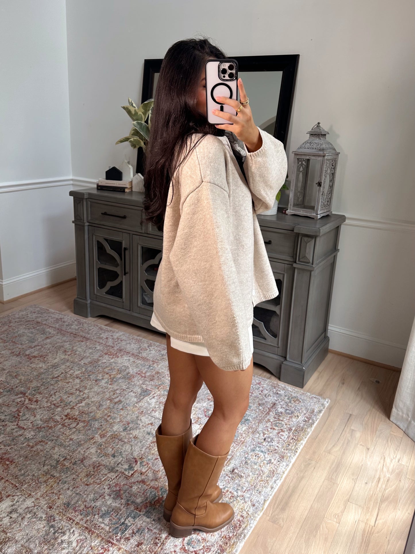 Sunday Stroll Oversized Cardigan