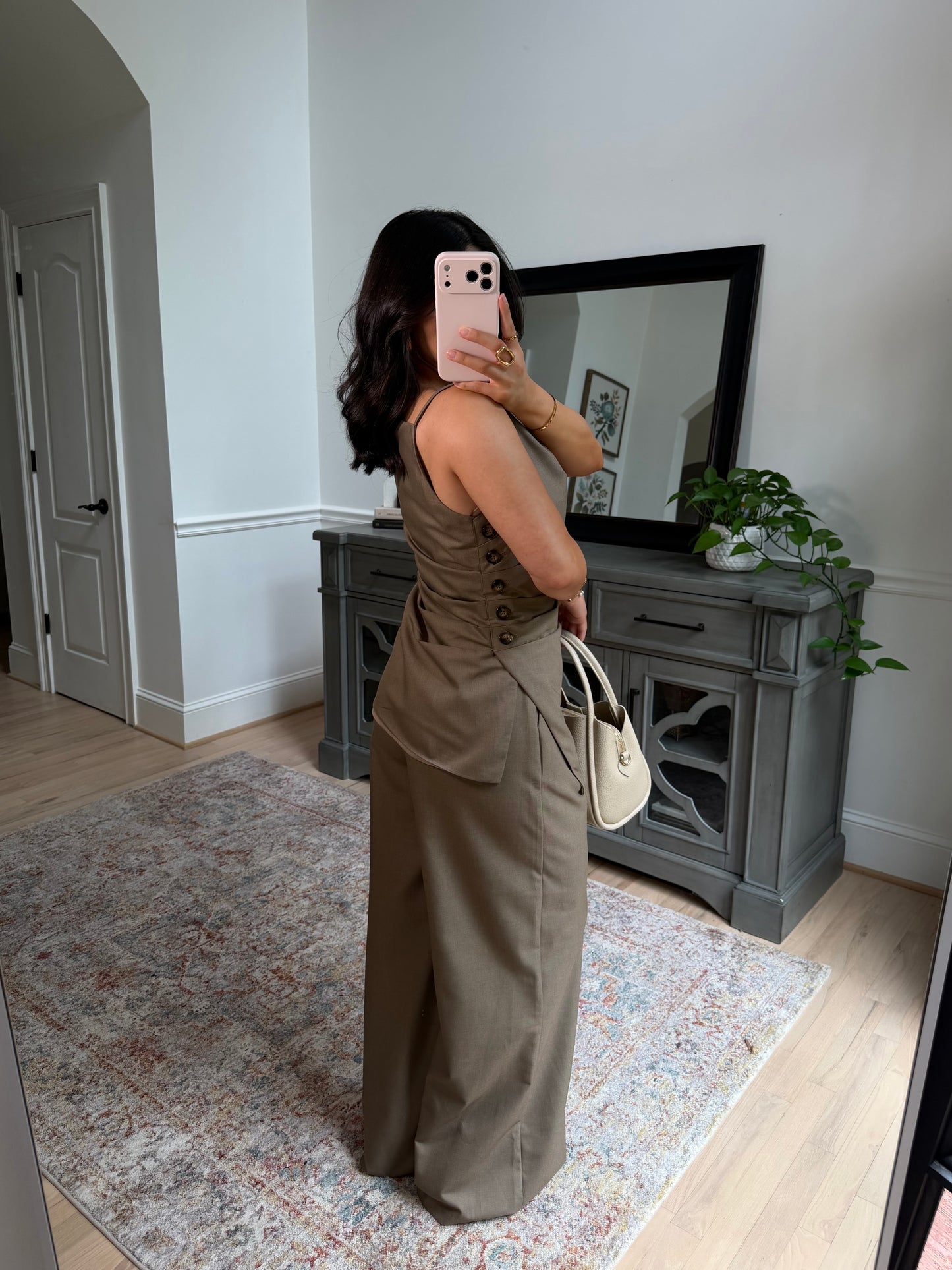 The Chestnut Mocha Top & Pant Set