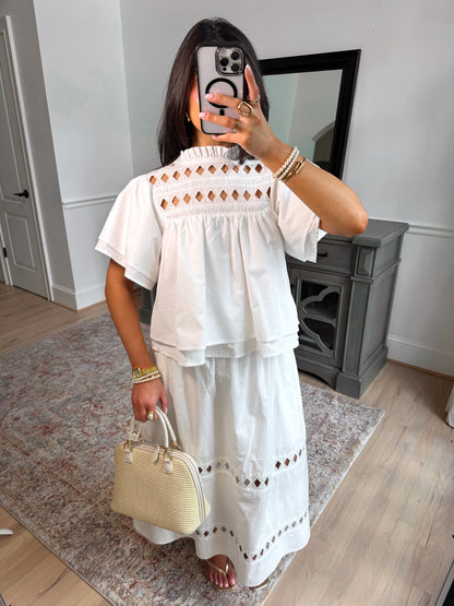 Athena Classic Midi Skirt
