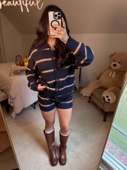 Midnight Mocha Knit Set