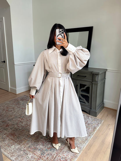 Dolce Stripe Maxi Dress