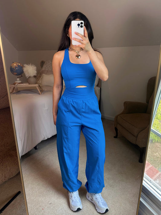 Vibrant Blue It Girl Jumpsuit