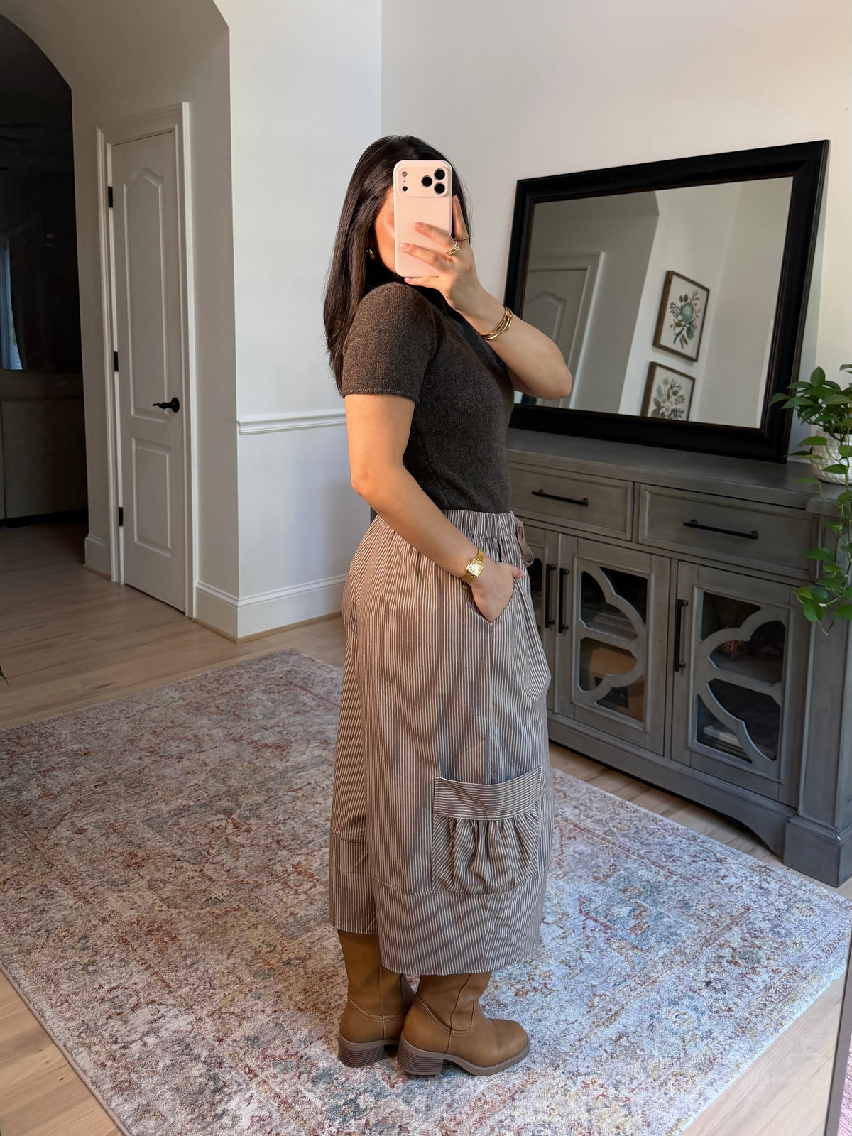 Brown Hour Sweater Top