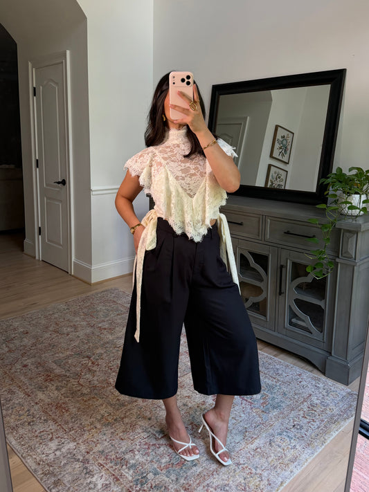 Gilmore Girl Lace Top
