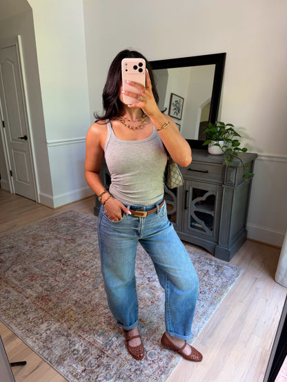Refined Everyday Grey Tank