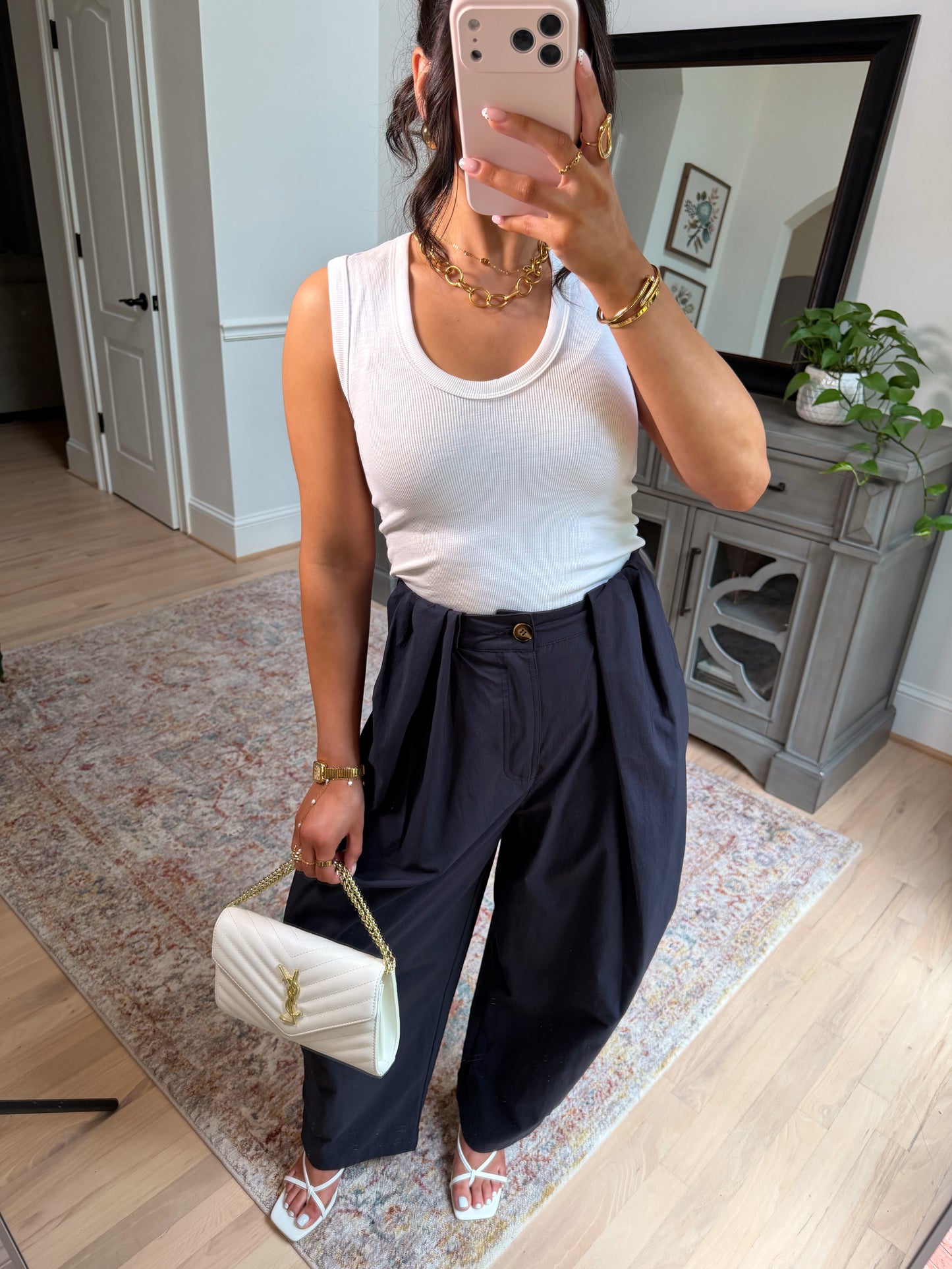 Eastside Parachute Trouser Pants (Navy)