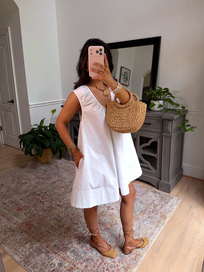 Coconut Flowy Dress