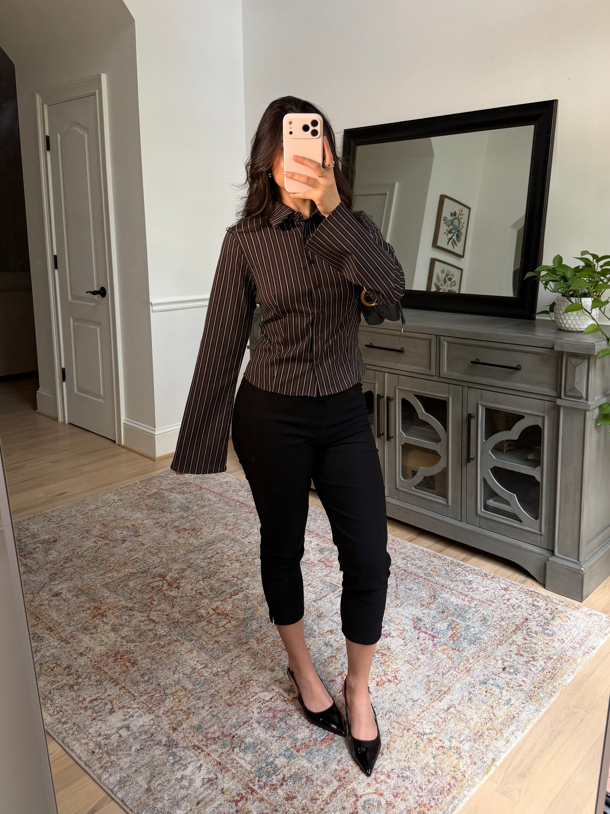 Classic Black Capris