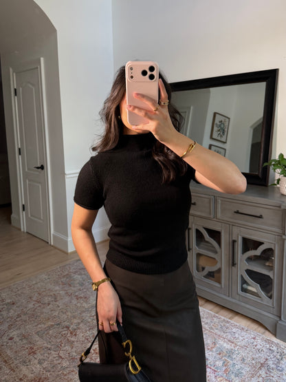 Black Hour Sweater Top