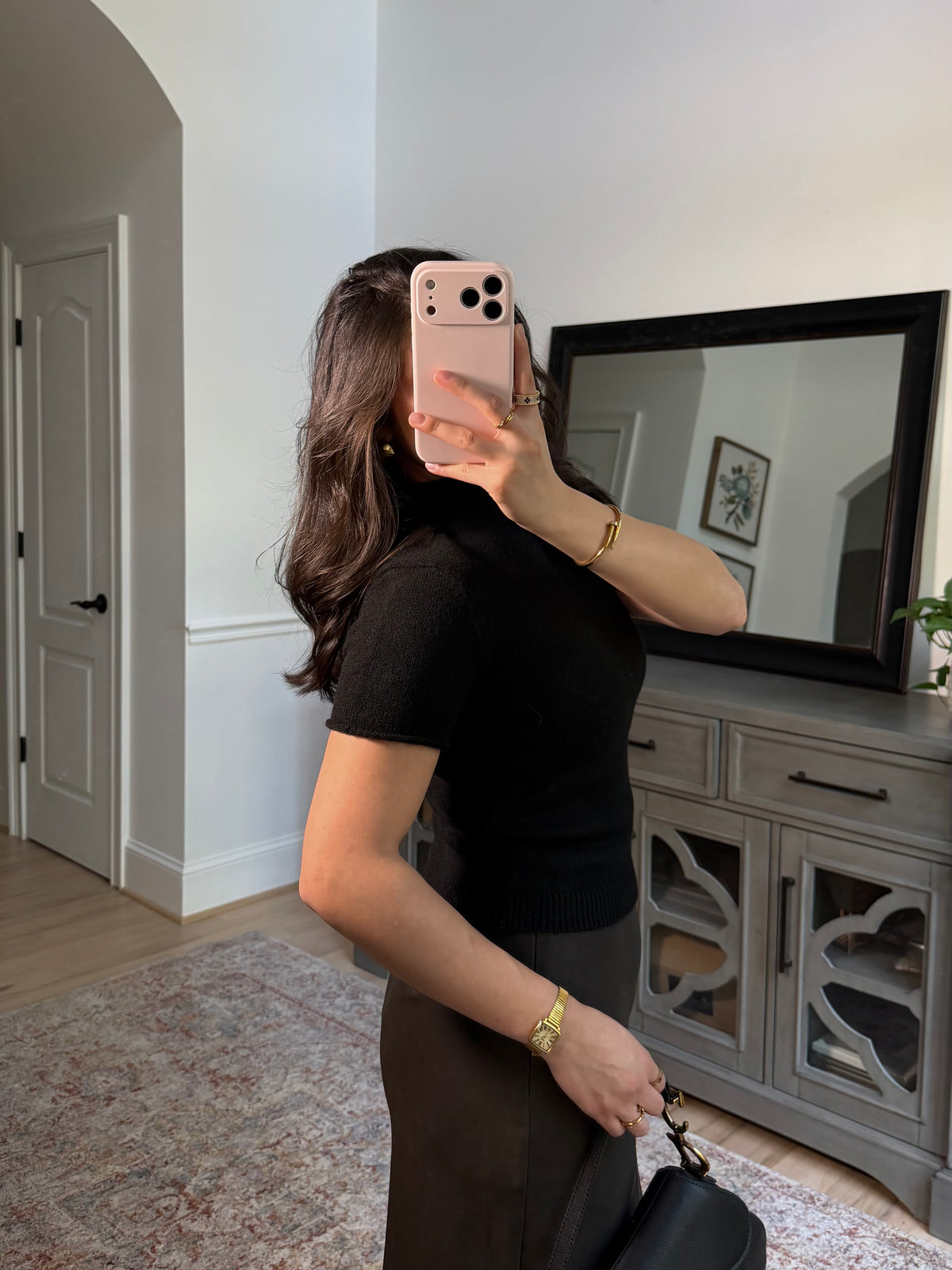 Black Hour Sweater Top