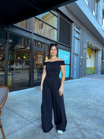 On-The-Go Black Jumpsuit